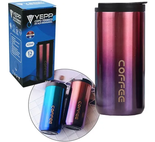 Termo en acero para bebidas frías o calientes